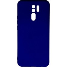 Drop Tedarik Xiaomi Redmi 9 Kılıf Nano Içi Kadife Silikon - Lacivert