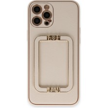 Drop Tedarik Apple Iphone 12 Pro Kılıf Coco Elit Kapak - Gold