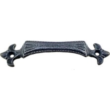 Argesco Mühendislik Antika Tarz Dekoratif Pirinç Lale Mobilya Kulbu - 27X115 Mm, Oksit