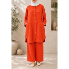 Seila Atelier Sile Atelier %100 Pamuk Müslin Tunik Takım
