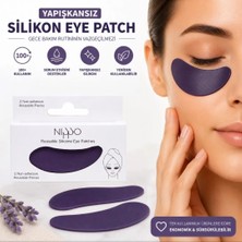 Nippo Göz Altı Maskesi Silikon 1 Çift Tüm Cilt Tipleri İçin Hipoalerjenik ve Yaşlanma Karşıtı