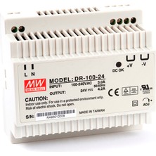Mean Well DR-100-24 Dın Ray Güç Kaynağı