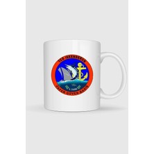 Bahriyeli Collection  Tcg Iskenderun Logo Baskılı Kupa Bardak