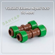 Bahyap Yüzüklü Ekleme Nipeli 17X17 (50 Adet)
