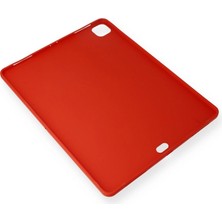 Hayat Store Apple Ipad Pro 11 (2020) Kılıf Evo Tablet Silikon - Kırmızı