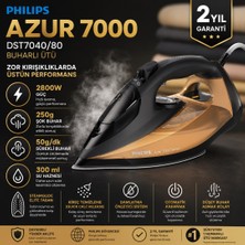 Philips 7000 Serisi Buharlı Ütü, 2800W, 50 G/dk Sürekli Buhar, 250 G Şok Buhar,