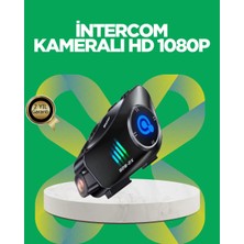 Belirtilmemiş Q28 Bluetooth Kask Kulaklık 1080P Kamera – Su Geçirmez Motosiklet Interkom