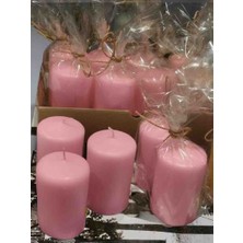 İV BLUE PURPLE Citronella Sineksavar Pudra Pembe 4 Adet Baton Mum