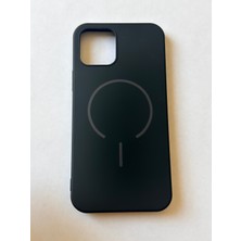 Mopal iphone 12/12 Pro Silikon Siyah Kılıf