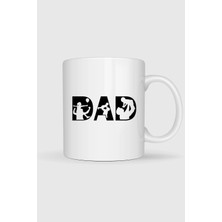 Bahriyeli Collection  Dad Baskılı Kupa Bardak