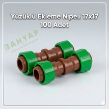 Bahyap Yüzüklü Ekleme Nipeli 17X17 (100 Adet)