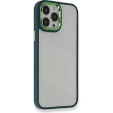 Drop Tedarik Apple Iphone 14 Pro Max Kılıf Dora Kapak - Haki Yeşil