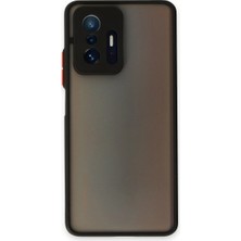 Hayat Store Xiaomi Mi 11T Pro Kılıf Montreal Silikon Kapak - Siyah