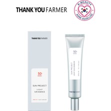 Thank You Farmer Sun Project Light Sun Essence Hafif Dokulu Yarı Mat Güneş Kremi SPF50+ Pa+++ 40ML