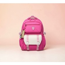 Elegance 0120 Pembe Kore Tarzı Unisex Ilkokul Çocuk Sırt Çantası