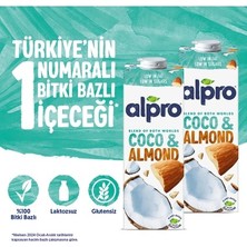 Esranın Dünyası Hindistan Cevizi Badem Sütü 2x1 L Vegan Laktozsuz