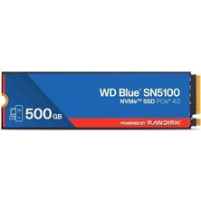Esranın Dünyası 500GB Wd Blue SN5100 M.2 Nvme 6600/5600MB/S