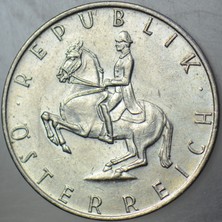 Banknoting Avusturya 5 Şilin 1979 Schıllıng. Çilaltı.