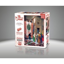 Esranın Dünyası Carpet Market 1000 Parça Puzzle - Yüksek Baskı Kalitesi, Çevre Dostu