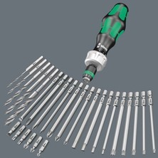 Esranın Dünyası Wera Kompakt 60 Ra Cırcır Tutuculu Bits Set