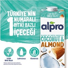 Esranın Dünyası Alpro Hindistan Cevizi Badem Sütü 1 L Vegan Laktozsuz