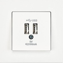 Esranın Dünyası 2 USB Çıkışlı Şarj Prizi 5V 2.1A