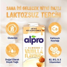 Esranın Dünyası Vanilya Badem Sütü 2x1 L Vegan Laktozsuz