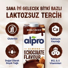 Esranın Dünyası Bitter Çikolata Badem Sütü 4x1 L Vegan Laktozsuz Bitkisel Içecek