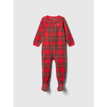 Gap Bebek Kırmızı Brannan Bear Işlemeli Tulum