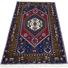 Kilim Antik El Dokuması Tek Göbek Yahyalı Yün Halı 1436 - Yeni - Çok Renkli