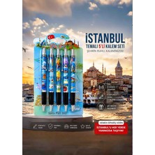 Wolawood Grand İstanbul Luxury Serisi 5`li Koleksiyonluk Premium Hediyelik Kalem Takımı İstanbul'un Asırlık Zarafetini Her Satırda Hissedin (5-Adet)