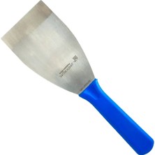Bursa Paslanmaz Gıda Spatulası No:4, 10 cm - Plastik Sap