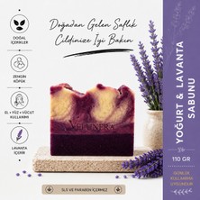 VELUNERA Yoğurt & Lavanta Bakım Sabunu | Normal ve Kuru Ciltler İçin | 110 gr