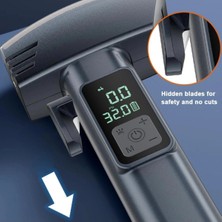 Araba Hava Pompası 4’ü 1 Arada: Kompresör + Cam Kırıcı + Kemer Kesici + LED Işık Şarjlı 4000MAH Araç Kompresörlü