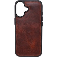 Zawa Apple iPhone 17 Uyumlu Deri Arka Koruma Kılıf