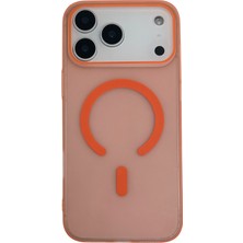 Nettech Apple iPhone 17 Pro Max Uyumlu Magsafe Mat Mika Arka Koruma Kılıf