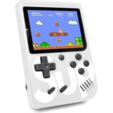 Sup 400 Oyunlu 3" Mini Atari Retro Game Nostalji Oyunlar, Beyaz, BILGER453