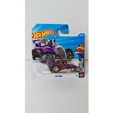 Hot Wheels Drag Racers Piste De Course Serisi - Fiat 500C Model Araba