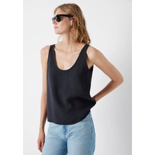 Mavi Tencel(TM) Modal Siyah Bluz 1211616-900