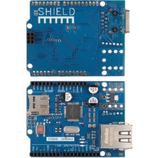 Arduino W5100 Ethernet Shield ve Micro Sd Kart Modülü