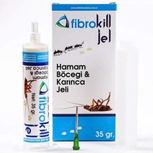 MarkEntegra Fibrokill Hamamböceği Öldüren Jel Yem Etkili Böcek Ilacı 35GR (Beyaz)