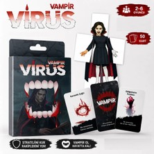 LUXMON Vampir Virus Strateji Eğlenceli Grup Kart Oyunu
