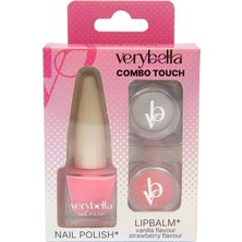 Colezium VRB37000 Very Bella - Bakım Seti (2 Farklı Renk ve Aromalı Lip Gloss+Oje)