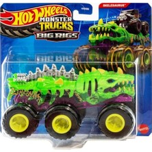 MarkEntegra Monster Trucks 1:64 Çekici Arabalar Skelesaurus HWN86 - JCH42