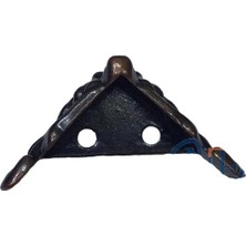 Köşe Etekli Sandık Ayağı, Kutu Ayak 1,5 cm - Eskitme
