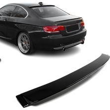 Bmw E92 Cam Üstü Spoiler Siyah Boyalı Plastik 2005 / 2012