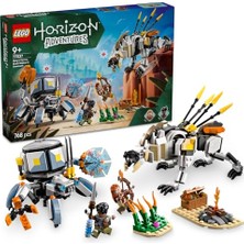 MarkEntegra LEGO Horizon Adventures Aloy ve Varl, Metalkabuk ve Hızardiş’e Karşı 77037-9 Yaş ve Üzeri Çocuklar Için Yaratıcı Oyuncak Yapım Seti, Doğum Günü Hediyesi (768 Parça)