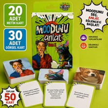 LUXMON Moodunu Anlat Gen Z Mini Paket Kart Oyunu 50 Kart