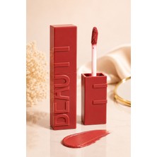 Sudedi Home Likit Ruj Gül Kurusu Kiremit Ton, Aplikatörlü Renkli Lip Gloss, Saten Bitişli Kiremit Nude Ruj 02