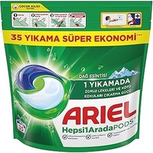 Hace Bazaar Ariel HEPSI1ARADA Pods Kapsül Çamaşır Deterjanı Beyazlar ve Renkliler 35 Yıkama -Hcb
